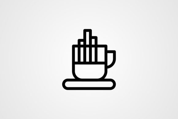A Clean Tea Cup Icon for Graphic Design & Icon Bundles