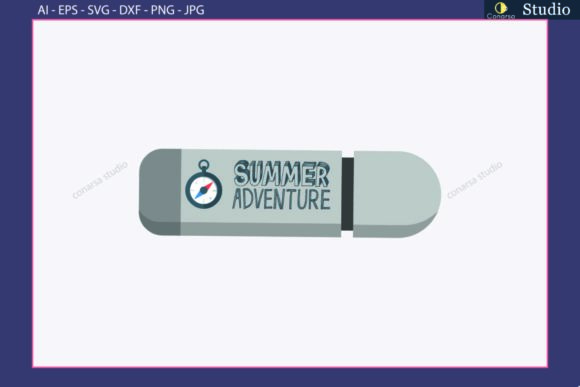 A Designer's Look at the Tumbler Camping Label Embroidery Design