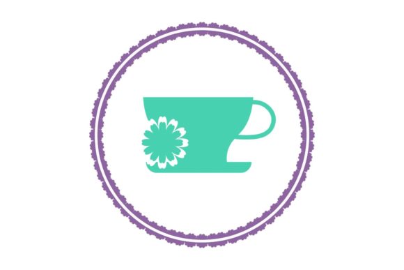 A Designer's Review of the Flower Tea Cup Embroidery Icon