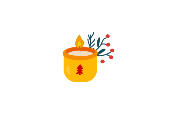A Festive Cup Graphic for Small Business Branding