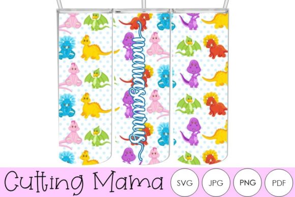 A Mamasaurus Dinosaur Print Template for Playful Editorial Graphics