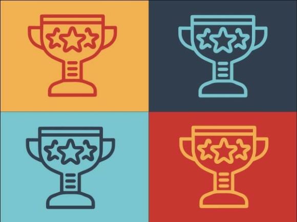 A Modern Sport Cup Design for Custom Crafts & Logos