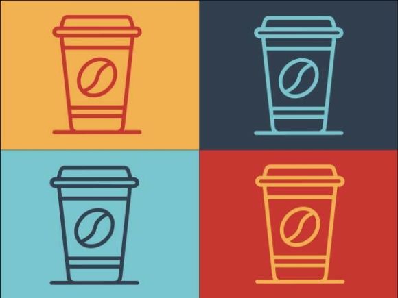 A Professional Designer's Take on Plastic Cup Coffee for Embroidery