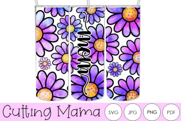 A Purple Daisy Design for Modern Branding