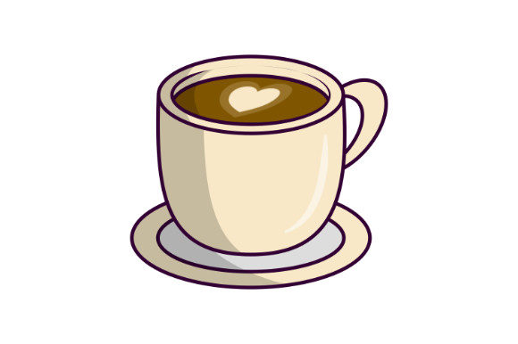 Assessing the Coffee and Heart Illustration for Client Work