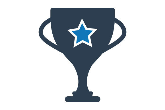 Crafting a Winning Graphic: The Reward Winner Cup Icon for Your Business