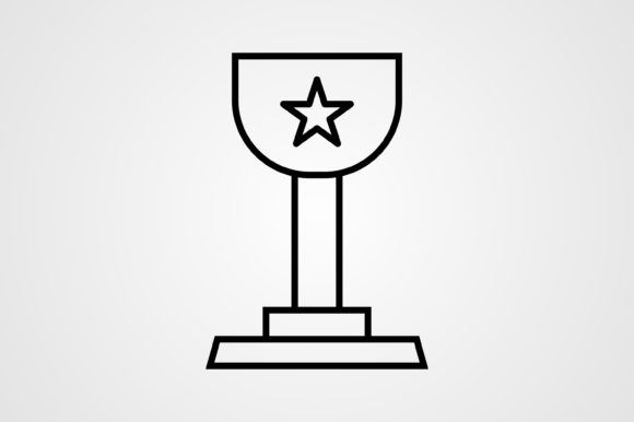 Cup Trophy Icon: A Versatile Graphic for Local Branding