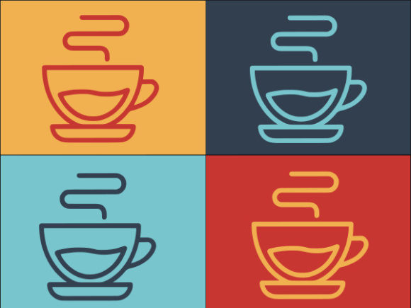 Evaluating Drink Cup Graphics for Modern Logo Templates