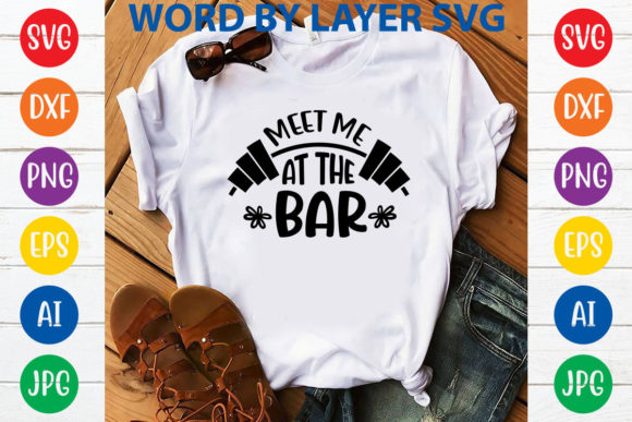 Meet Me at the Bar: A Graphic Asset for Tumbler Wraps & Lifestyle Content