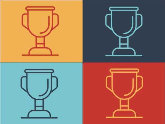 Pet Gold Cup: A Modern Graphics Asset for Editorial Use
