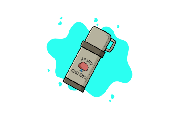 Tumbler Hot Water Cloud Bubble Graphics & Icons